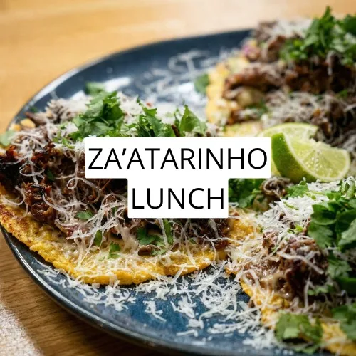 Tacos Za'atarinho - Lunch