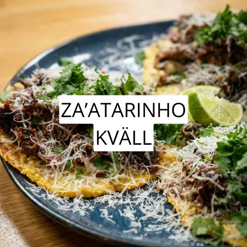 Tacos Za'atarinho - Kväll